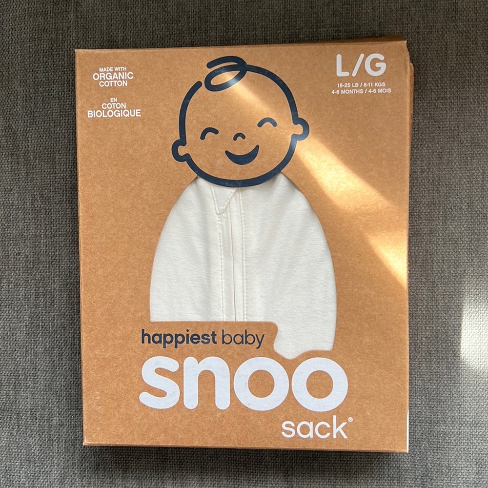 NWT Large SNOO sack ,18-25 lbs,  4-6 months